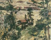 Lovis Corinth Morgennebel oil painting on canvas